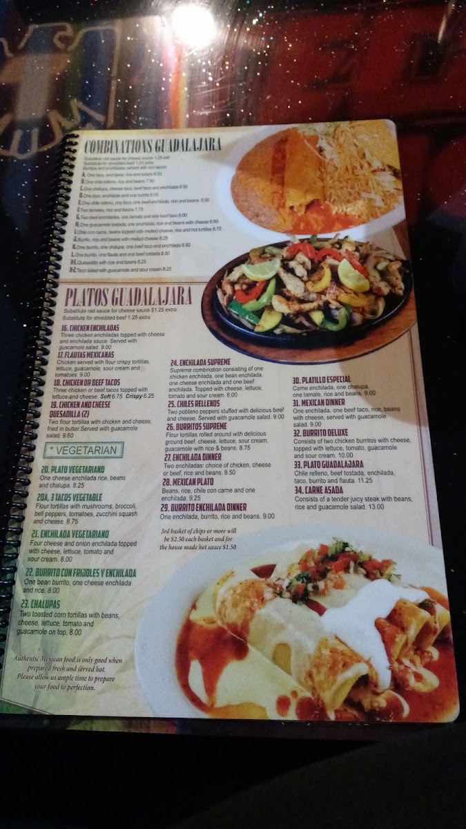 Guadalajara Mexican Restaurant Menu - Image 6